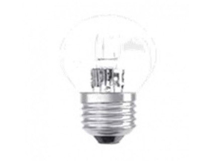 BOMBILLA SUNMATIC ECO HALOGENA MINI GLOBO E27 28W 375 LUMENES 2000 HORAS LUZ BLANCA