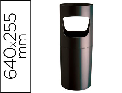 PARAGUERO PLASTICO NEGRO 255 DIAMETROX640 MM